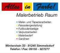 Malermeisterbetrieb Raum – Alles in Farbe